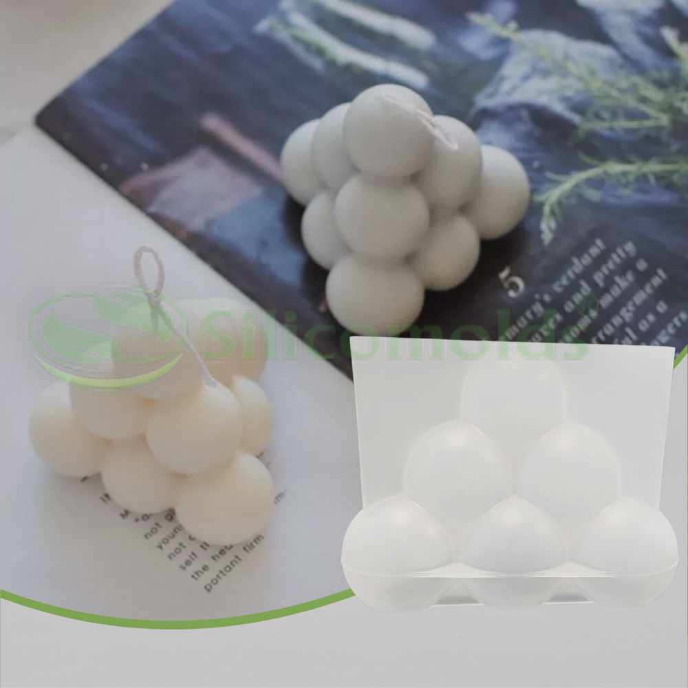 SILICOMOLDS - Pyramid 3D Candle Mold - CM006